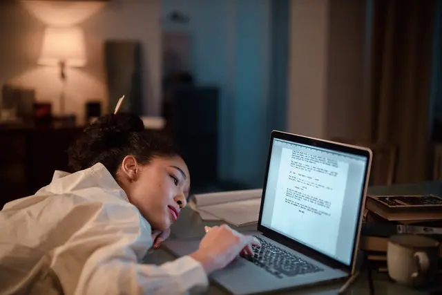 Screenwriter Course Girl On Laptop