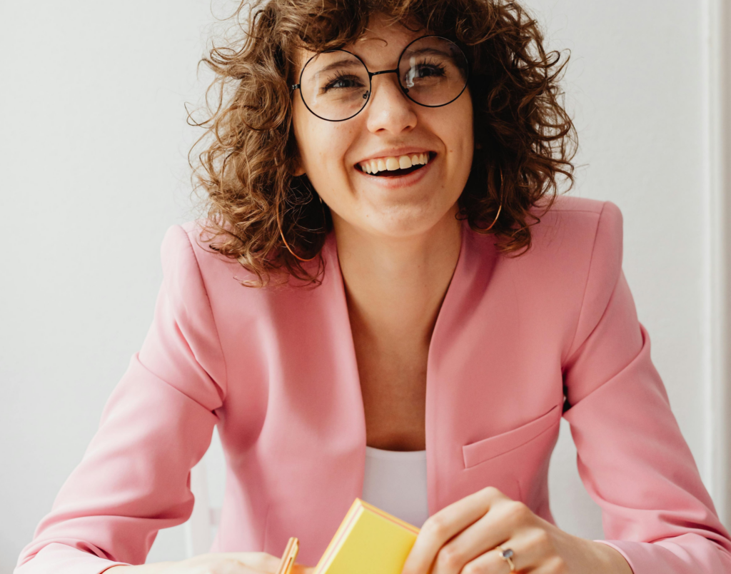 Girl Smiling Career Advice Cropped