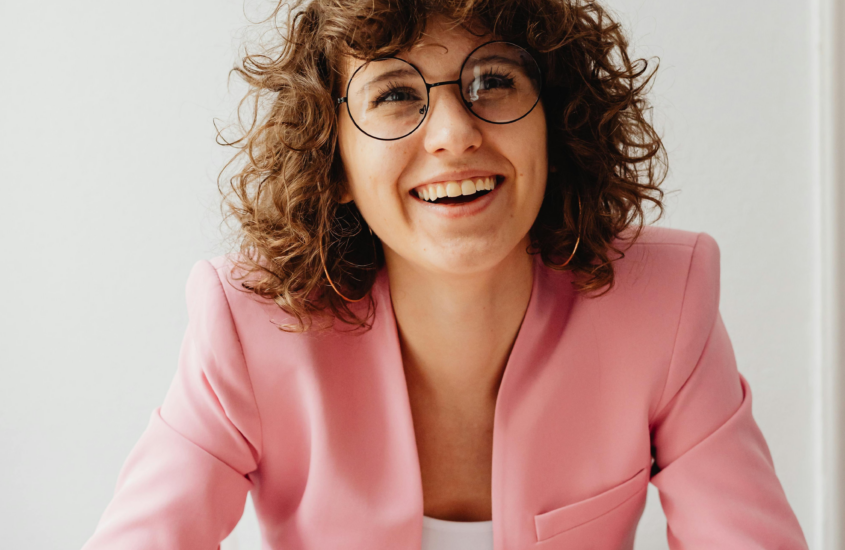 Girl smiling career advice cropped